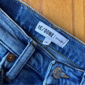 Redone vintage ankle jeans